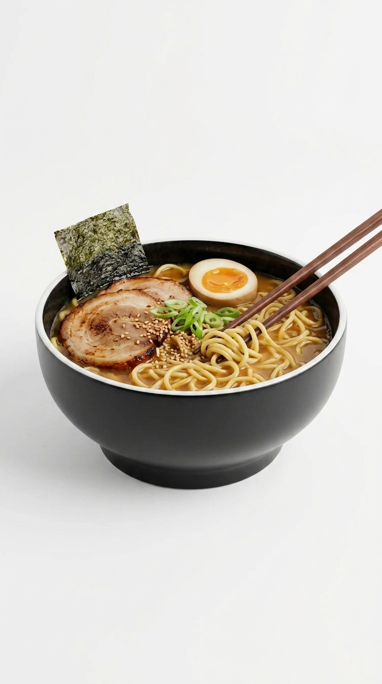 Black Ramen Bowl - 600 ml - Set of 2